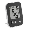 Hygrometer TFA-Dostmann MOXX Hair tension Black