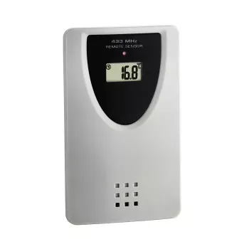 Digital weather station TFA-Dostmann 60.4510.01 Black Indoor Outdoor Thermometer