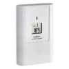 Indoor/Outdoor Weather Station tfa dostmann Casa White LCD Battery — wireless 0.433 GHz, AA 1.5 V, 141×100×48 mm