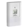Indoor/Outdoor Weather Station tfa dostmann Casa White LCD Battery — wireless 0.433 GHz, AA 1.5 V, 141×100×48 mm