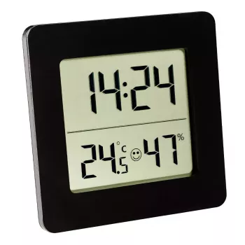 Indoor Electronic Hygrometer TFA-Dostmann 30.5038 Black