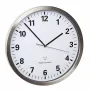 Wall/Table Quartz Clock TFA 60.3523.02 — Round Silver/White, 305 mm, AA 1.5V