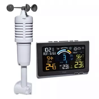 Anemometer TFA-Dostmann Spring Breeze Black