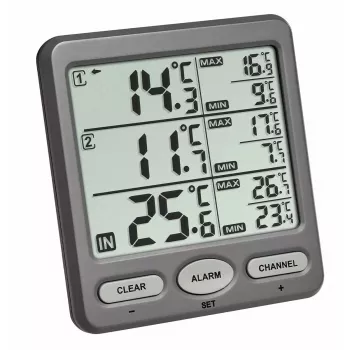 TFA-Dostmann 30.3062 Indoor/outdoor Temperature Sensor Freestanding Wireless