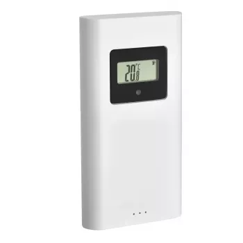 Indoor Outdoor Thermometer Hygrometer TFA-Dostmann Horizon Black