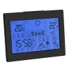 Indoor Outdoor Thermometer Hygrometer TFA-Dostmann Horizon Black