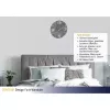 Wall Clock TFA-Dostmann CONTOUR Round Grey White 35 cm