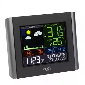 TFA-Dostmann VIEW METEO Black Battery Wi-Fi Humidity 10-99%