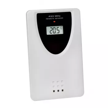 Digital alarm clock TFA-Dostmann 60.4518.08 Wood LCD 433 MHz