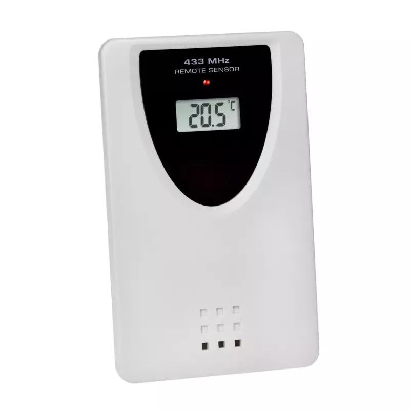 Digital alarm clock TFA-Dostmann 60.4518.08 Wood LCD 433 MHz