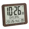 Digital alarm clock TFA-Dostmann 60.4518.08 Wood LCD 433 MHz
