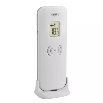 Electronic environment thermometer TFA-Dostmann 30.3071.54 Indoor/outdoor Silver