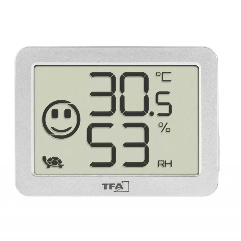 Indoor Temperature & Humidity Sensor TFA-Dostmann 30.5055.02 Freestanding Wireless