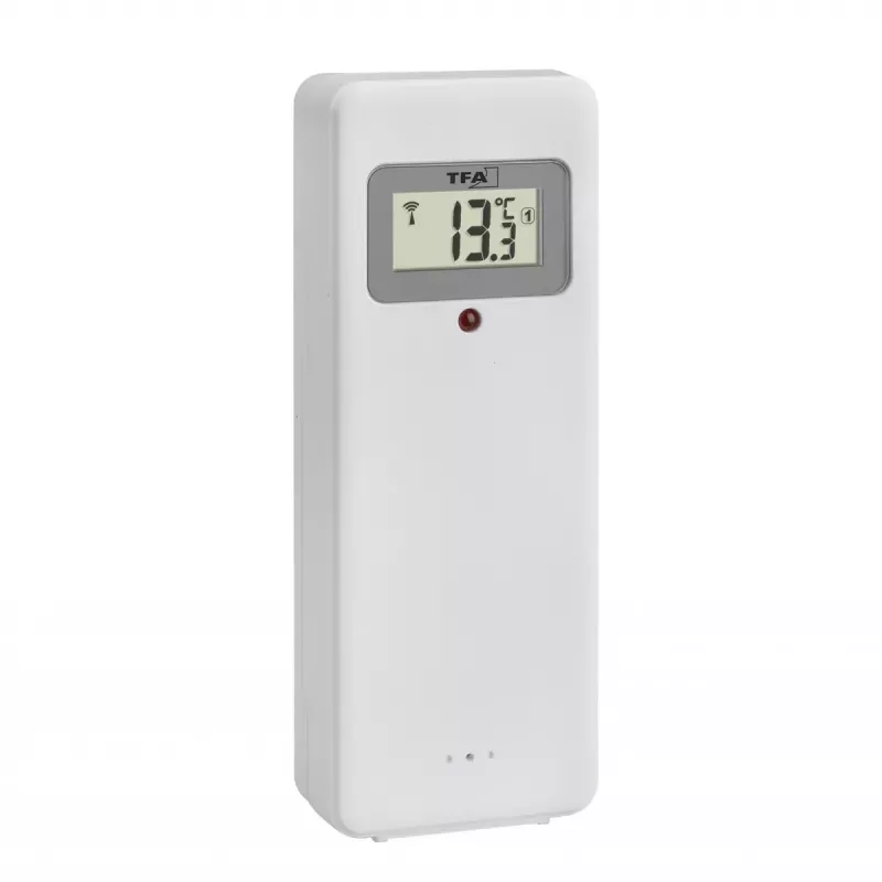 Digital alarm clock TFA-Dostmann 60.4523.01 Black LCD