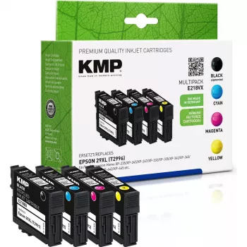 Cartridge KMP Epson T2996 Multip. 450-470S E218VX remanufactured Black