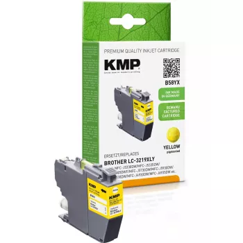 Ink Cartridge KMP B58YX Brother LC-3219XLY Yellow