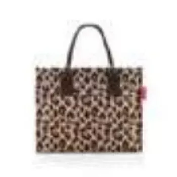 Tote bag Reisenthel daily shopper Black Brown Polyester