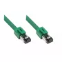 Networking Cable Alcasa 8080-075G Green 7.5m Cat8.1 S/FTP