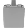 LNB TechniSat UNYSAT 11.7–12.75 GHz, F-connector, feedhorn Ø4 cm, 140 mA, grey