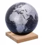 Political globe TROIKA EXPLORER 360° 25 cm Classic Table Black Silver
