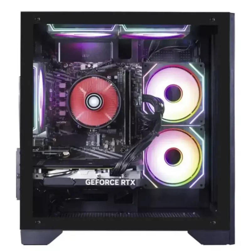 PC workstation Hyrican PCK07796 — AMD Ryzen 7 5700X, 16 GB DDR4, 1 TB SSD, NVIDIA GeForce RTX 5060 Ti, Windows 11 Home, Black