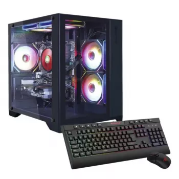PC workstation Hyrican PCK07796 — AMD Ryzen 7 5700X, 16 GB DDR4, 1 TB SSD, NVIDIA GeForce RTX 5060 Ti, Windows 11 Home, Black