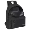 Backpack PEDEA Style for 33.8 cm (13.3 inch) devices, Black, 1 front pocket, carrying handle, shoulder strap