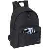 Backpack PEDEA Style for 33.8 cm (13.3 inch) devices, Black, 1 front pocket, carrying handle, shoulder strap