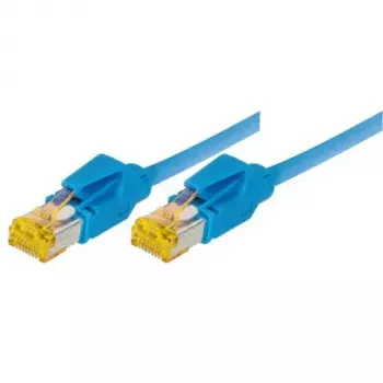 Tecline 5m Cat.6A networking cable Blue Cat6a S/FTP RJ-45