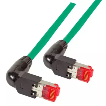 Networking Cable EFB Elektronik K4137GN.1.5 RJ-45 Cat6a 1.5m Green