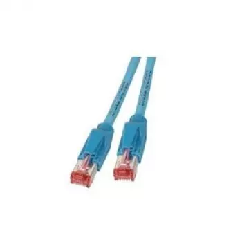 Networking Cable EFB Elektronik RJ45 S/FTP Cat6a RJ-45 0.5 m Blue