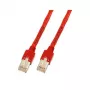 Networking Cable EFB Elektronik Cat.5e RJ-45 Red 3m