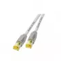Networking Cable EFB Elektronik RJ45 S/FTP Cat6a White 1 m