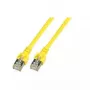 Networking Cable EFB Elektronik RJ45 S/FTP Cat5e 1m Yellow