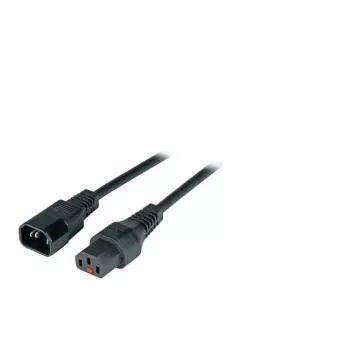 Power cable EFB Elektronik EK601SW.1 Black 1 m C14 C13
