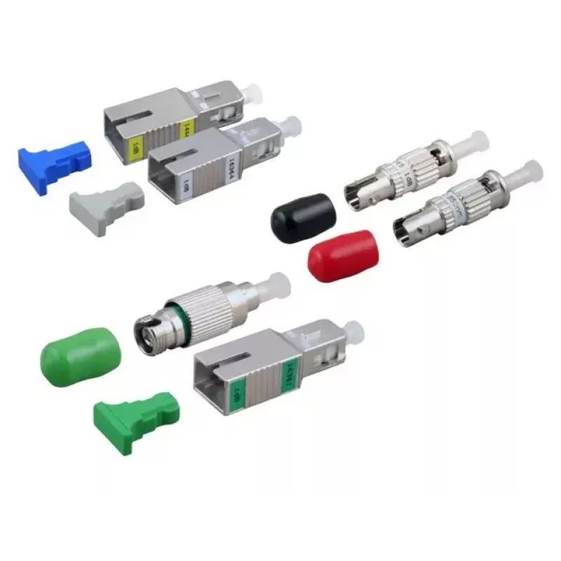 Attenuator EFB Elektronik 533680.10, 45 dB, SC connector, -20–75 °C, 6.3×28.6×10.5 mm