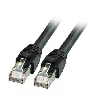 Networking Cable EFB Elektronik K5528SW.10 RJ-45 Cat8.1 10 m Black