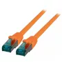 Networking cable EFB Elektronik MK6001.25O RJ-45 Cat6a 25 m Orange