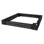 Rack plinth EFB Elektronik 691750TS.82PB — steel, black, 800×1200×100 mm
