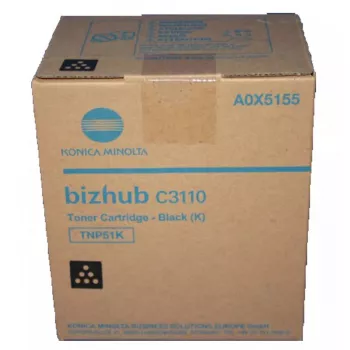 Toner Konica Minolta A0X5155 TNP51K 20000 pages Black