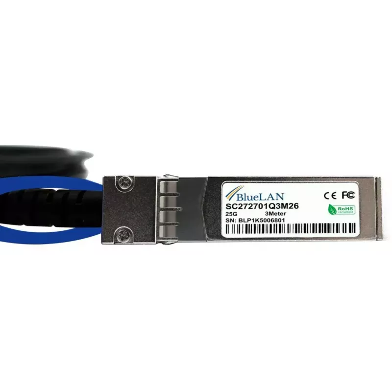 BlueOptics InfiniBand/fibre optic cable 3 m SFP28 Male/Male 470-ACEV-BL