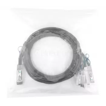 Network Cable BlueOptics YFNDD-BL QSFP28 4xSFP28 InfiniBand 2m Orange