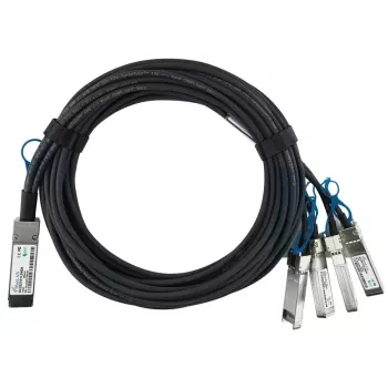 Network Cable BlueOptics YFNDD-BL QSFP28 4xSFP28 InfiniBand 2m Orange