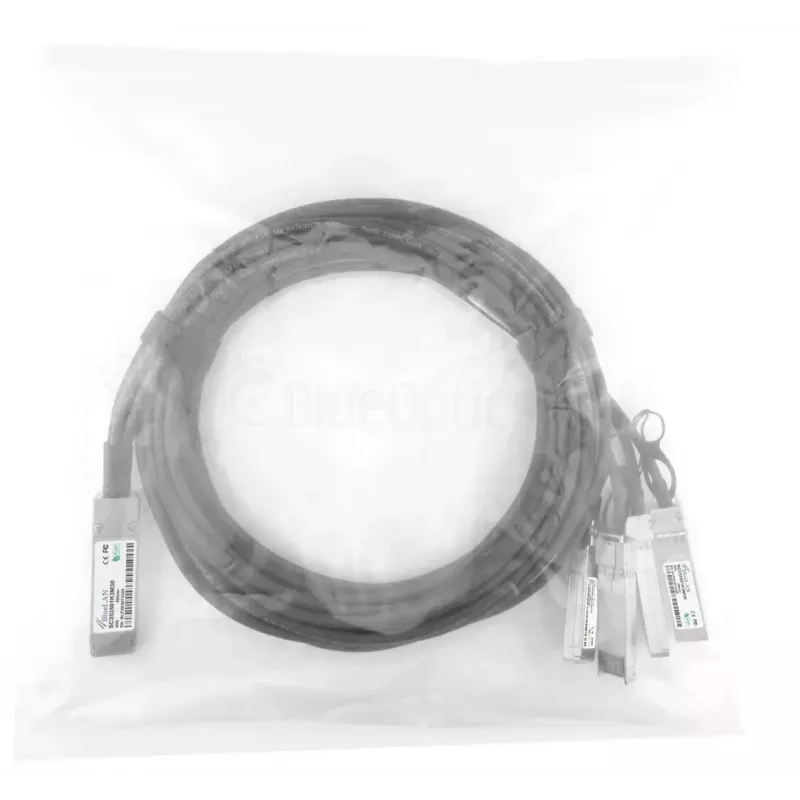 InfiniBand/fibre optic cable BlueOptics SFPPQSFP30-01-BL 1 m 4xSFP+ QSFP