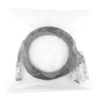 Network Cable BlueOptics DAC-Q28-4S28-25G-2M-BL QSFP28 4xSFP28 InfiniBand 2m Black