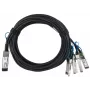 BlueOptics XQ+BC0003-XS+-BL InfiniBand/fibre optic cable 3 m QSFP28 4xSFP28 Male/Male