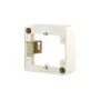 Wall plate / switch cover MetzConnect 130829-01-I, Pearl White, 85×85 mm, 36 mm depth