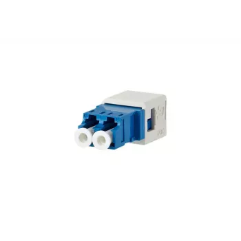Fibre Optic Adapter METZ CONNECT 1402L00820MI LC/SM Blue White Ceramic