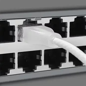 Networking cable Wantec 7408 RJ45 Cat6a 5m White