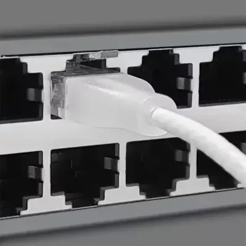 Networking cable Wantec 7408 RJ45 Cat6a 5m White